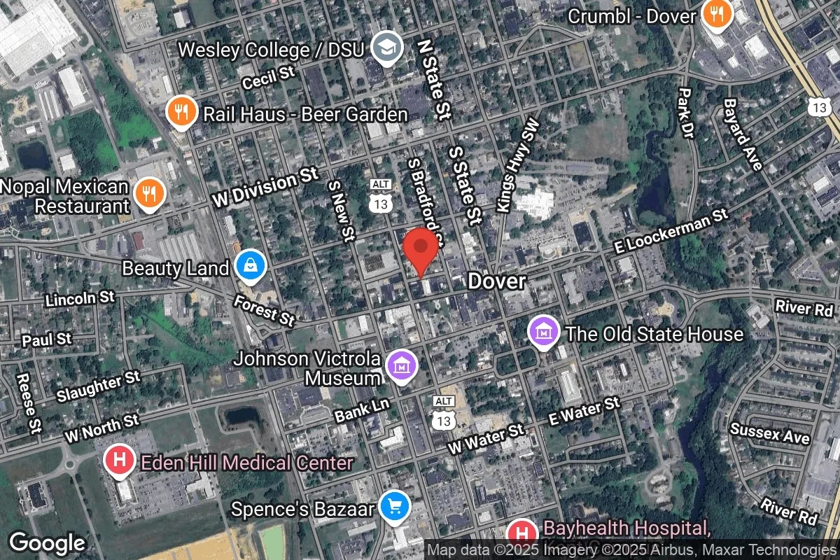 Static map for DNREC Headquarters